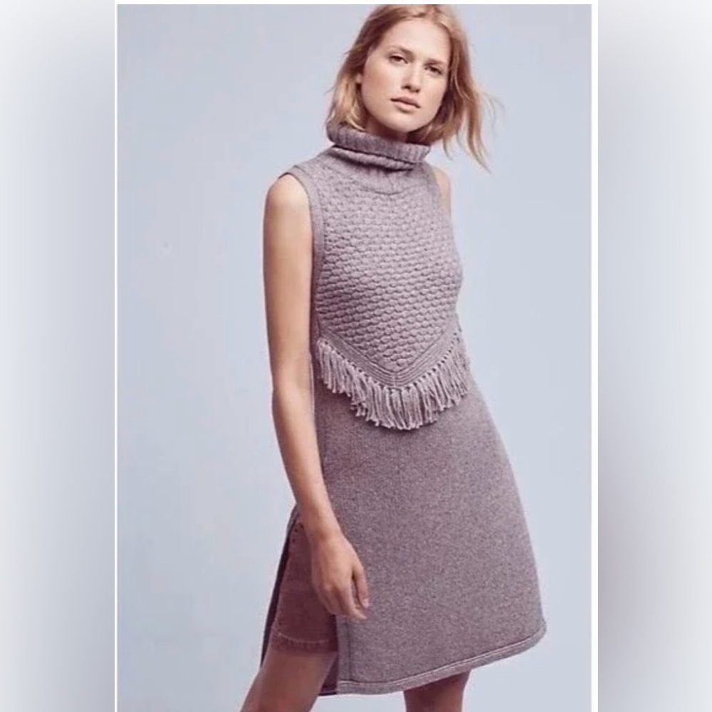 Nomad Morgan Carper Gray Knit Sweater Sz S